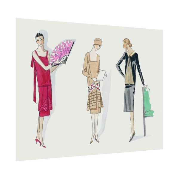 92380-2.jpg Three Dresses Poster