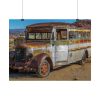 Old Rustic Truck in Nevada Poster