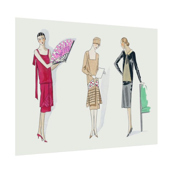 92384-2.jpg Three Dresses Poster