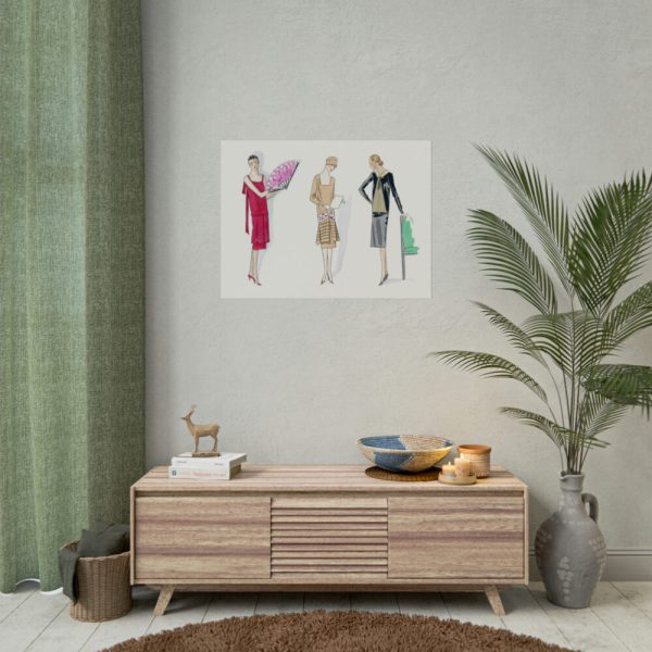 92385-3.jpg Three Dresses Poster