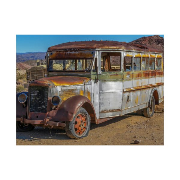 Old Rustic Truck in Nevada Poster