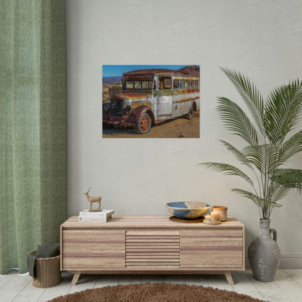 Old Rustic Truck in Nevada Poster