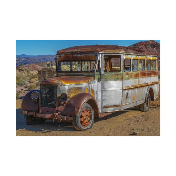 Old Rustic Truck in Nevada Poster