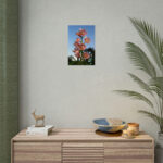 Pink Orchid Flowers Poster - Image 134