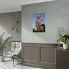 Pink Orchid Flowers Poster