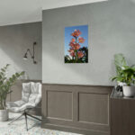 Pink Orchid Flowers Poster - Image 210