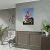 Pink Orchid Flowers Poster