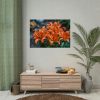 Orange Flower Poster
