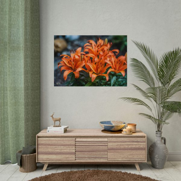 Orange Flower Poster