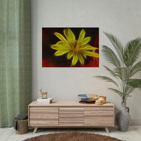 Yellow Flower Poster