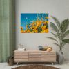 92408-219.jpg Orange Petaled Flowers Poster