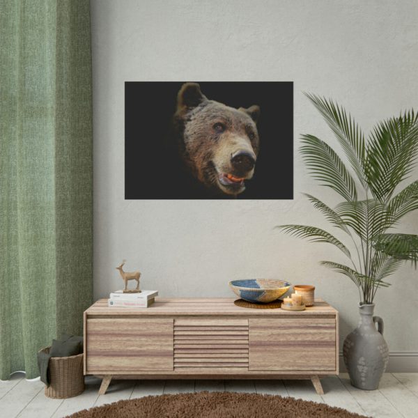 92408-243.jpg Face of Bear Poster