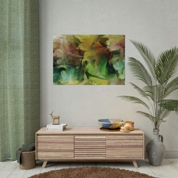 92408-3.jpg Fall Color Leaves Abstract Poster