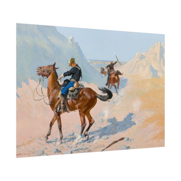 92408-309.jpg The Advance–Guard, by Frederic Remington Poster