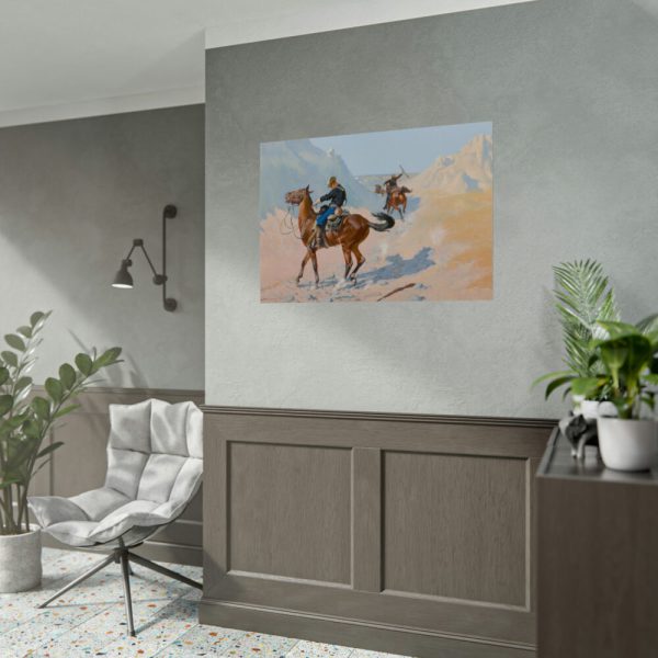 92408-311.jpg The Advance–Guard, by Frederic Remington Poster
