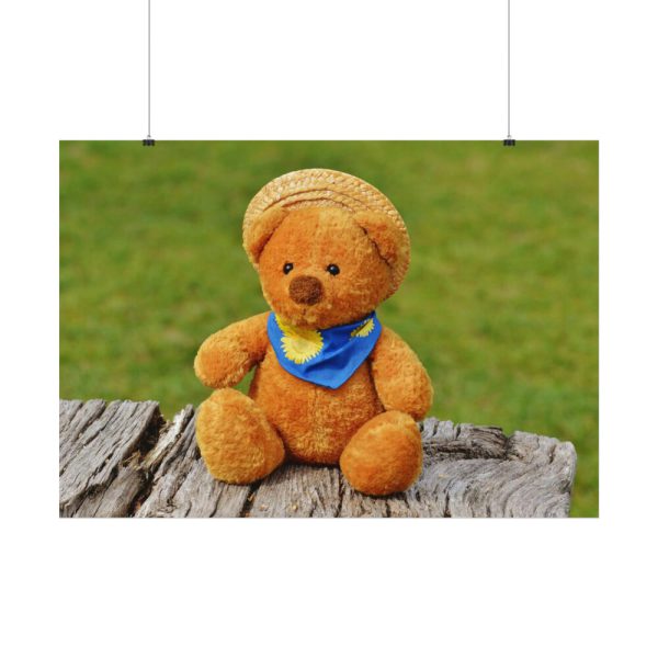 92408-318.jpg Bear with a Hat Poster