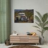 Truck in Ghost Town Poster
