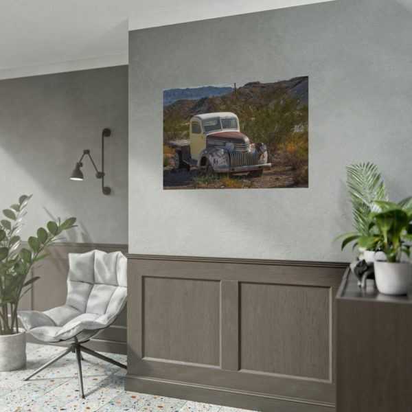 Truck in Ghost Town Poster