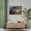Old Rustic Truck in Nevada Poster