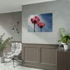 92408-386.jpg Pink Daisy with Blue Sky Poster