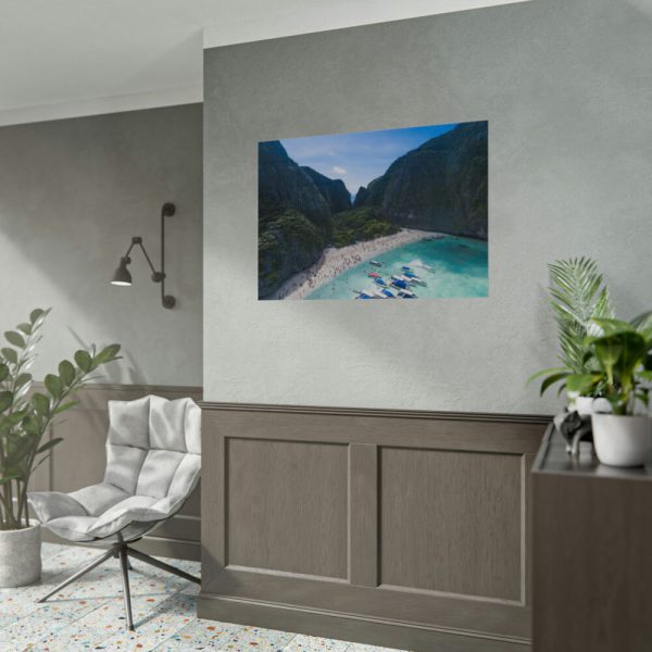 92408-481.jpg Boats in Canyon Poster