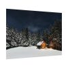 92408-58.jpg Barn in Starry Night Poster
