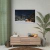 92408-59.jpg Barn in Starry Night Poster
