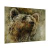 Grizzly Bear Kodiak Head Poster