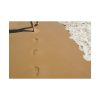 92408-647.jpg Free Foot Prints on the Beach Poster