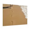 92408-649.jpg Free Foot Prints on the Beach Poster
