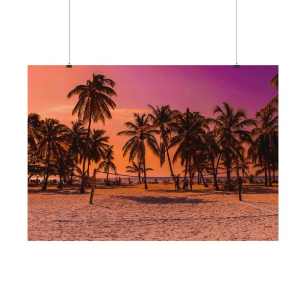 92408-663.jpg Red Beach Poster