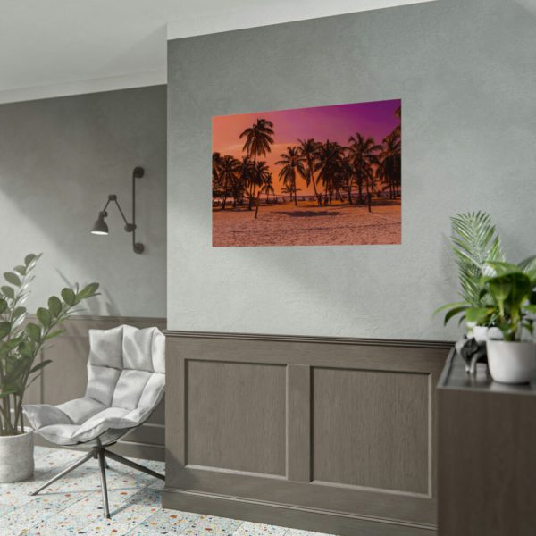 92408-666.jpg Red Beach Poster