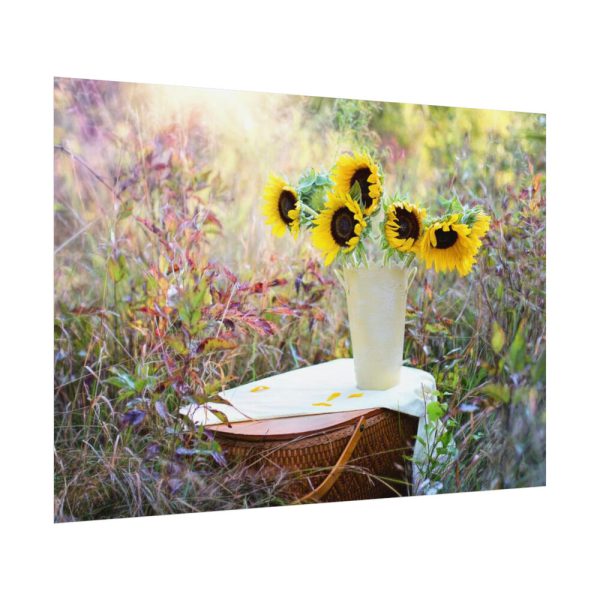 92408-70.jpg Sunflower in Vase Poster