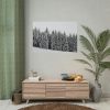 92408-725.jpg Snow Covered Trees in Forest Poster