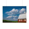 92408-81.jpg Cornfield and Red Barn Scenic Poster