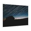 92408-86.jpg Long Exposure of the Star Trails Above the Barn Poster