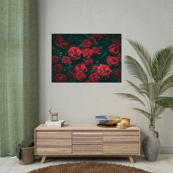 92408-91.jpg Bunch of Red Roses Poster