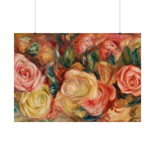 92409-101.jpg Roses by Pierre-Auguste Renoir Poster