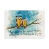 92409-104.jpg Owls on a Branch Poster