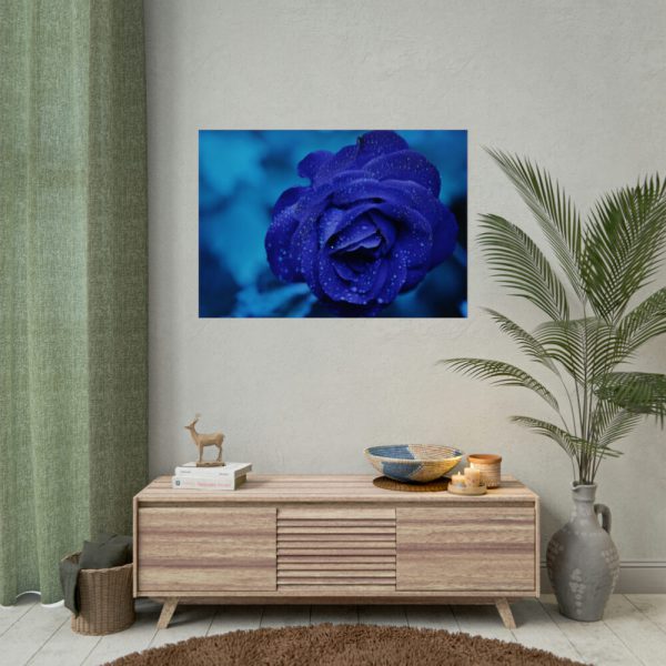 92409-115.jpg Blue Roses Poster