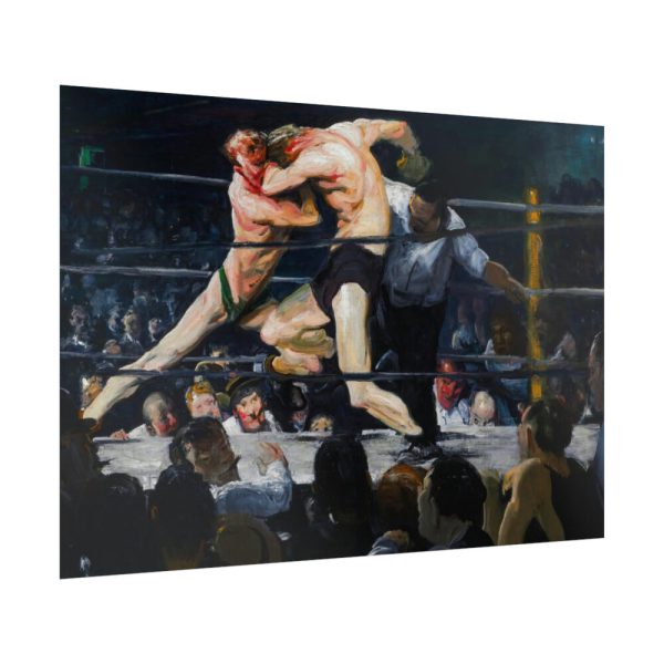 92409-14.jpg Stag at Sharkey's by George Wesley Bellows Poster