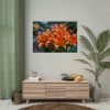 Orange Flower Poster
