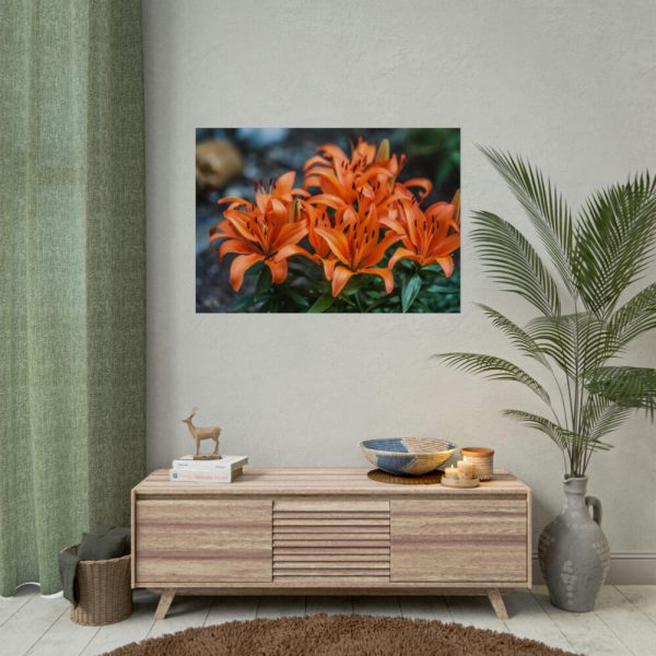 Orange Flower Poster