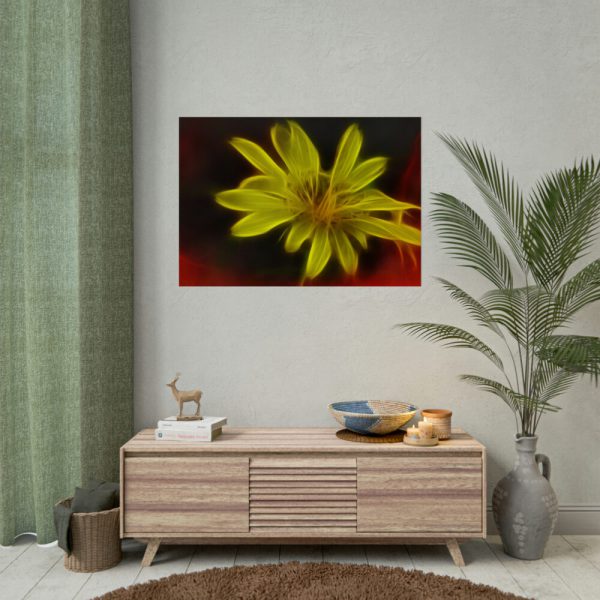 Yellow Flower Poster
