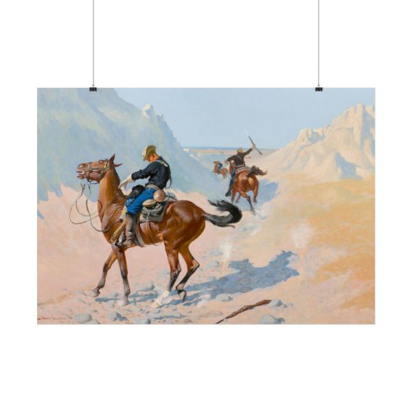 92409-308.jpg The Advance–Guard, by Frederic Remington Poster
