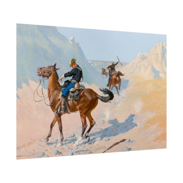 92409-309.jpg The Advance–Guard, by Frederic Remington Poster