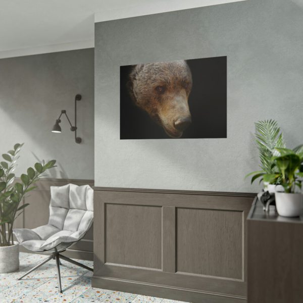 92409-326.jpg Bear Head Artistic Poster