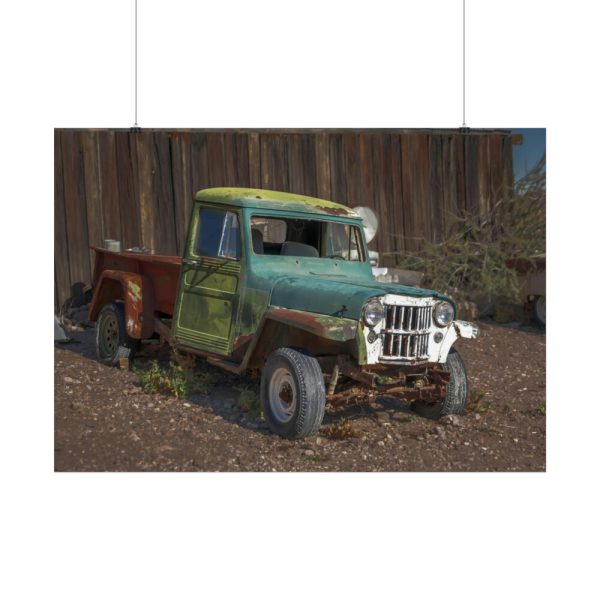 92409-333.jpg Abandoned Truck in Nevada Poster
