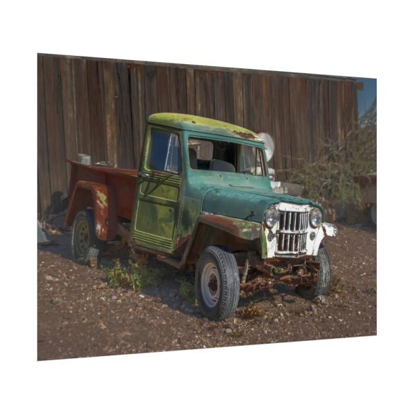 92409-334.jpg Abandoned Truck in Nevada Poster