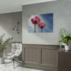 92409-386.jpg Pink Daisy with Blue Sky Poster